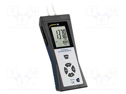 Manometer; Press.meas.range: -140÷140mbar; LCD; ±0.3%
