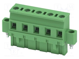 PCB connector, nominal cross section: 2.5 mm?, color: green,