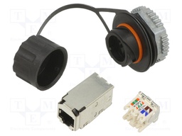 In-Line Adapter, RJ45, RJ45, Adaptor, In-Line, IndustrialNet TX6 Series, Jack, 8 Ways