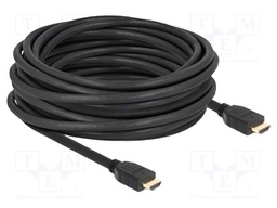 Cable; HDMI plug,both sides; HDMI 2.1; Len: 10m; black; 26AWG