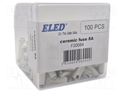 Fuse: fuse; 8A; 32VDC; ceramic,automotive; 6x25mm