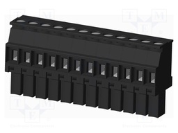 Connector: pluggable terminal block; plug; female; angled 90°