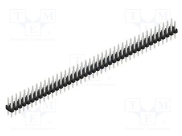 Connector: pin strips; pin header; male; PIN: 82; 2mm; THT; 2x41