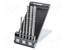 Drill bit; for concrete; cemented carbide; SDS-Plus®; 5pcs.