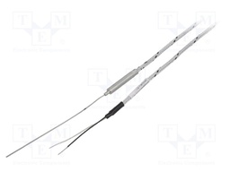 Sensor: temperature; thermocouple J; Insulation: fiberglass; cl.1