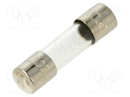 Fuse: fuse; 32mA; 250VAC; quick blow; glass; 5.2x20mm; holders; 217