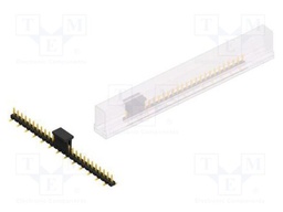 Connector: pin strips; pin header; male; PIN: 26; 2.54mm; SMT; 1x26