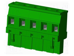 Connector: pluggable terminal block; plug; female; angled 90°