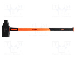 Hammer; fitter type; 10kg; fiberglass