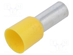 Tip: bootlace ferrule; insulated; copper; 25mm2; 16mm; tinned