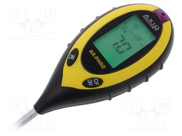PH meter; LCD,with a backlit; 3,5÷9,0pH; Dim: 122x63x36mm; 73g