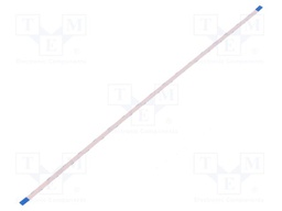 FFC tape; Cores: 6; Tape ph: 0.5mm; L: 254mm; 500mA; 60V