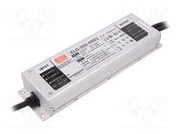 Power supply: switched-mode; LED; 199.68W; 48VDC; 4.16A; IP67; 93%