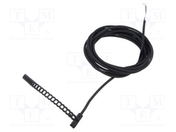 Sensor: temperature; NTC; 10kΩ; Len: 3m; Body dim: 6x6x20mm; 3435K