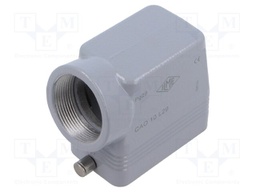 Enclosure: for HDC connectors; C-TYPE; size 57.27; high; PG29