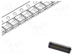 Connector: PCB to PCB; hermaphrodite; PIN: 60; 0.5mm; LSHM; SMT