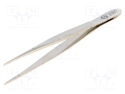 Tweezers; Tweezers len: 115mm; Blades: straight,narrow
