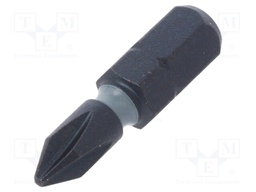 Screwdriver bit; Phillips; PH1; Overall len: 25mm; Torsion