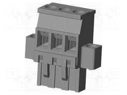 Connector: pluggable terminal block; plug; female; angled 90°
