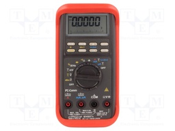 Digital multimeter; LCD (50000); Bargraph: 42segm.60x/s; 5x/s
