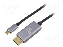 Adapter; DisplayPort 1.4,USB 3.1; DisplayPort plug,USB C plug