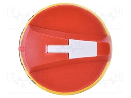 Door handle; CLBS; red-yellow; disconnector CLBS 16-80A 3P