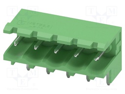 PCB headers, nominal cross section: 2.5 mm?, color: green, n