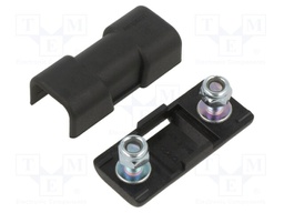 Fuse holder; 200A; Leads: solder lugs M5; UL94V-0; 32V