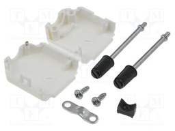 Enclosure: for D-Sub connectors; D-Sub 9pin,D-Sub HD 15pin