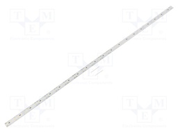 LED strip; 12V; white warm; W: 10mm; L: 500mm; CRImin: 80; 120°; D: 3mm