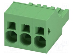 PCB connector, nominal cross section: 16 mm?, color: green,
