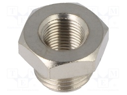Nipple; reductive; Input thread: G 1/4"; Output thread: G 1/8"