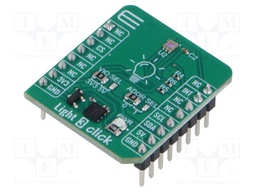 Click board; prototype board; Comp: OPT4003-Q1; lighting sensor