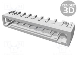 Connector: wire-board; female; PIN: 8; 2.54mm; Series: har-flexicon