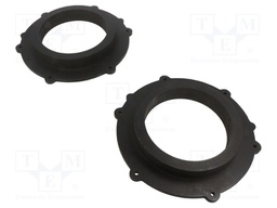 Spacer ring; MDF; 165mm; Porsche; impregnated; 2pcs.