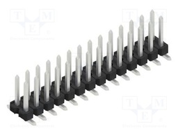 Connector: pin strips; pin header; male; PIN: 28; 2.54mm; SMT; 2x14