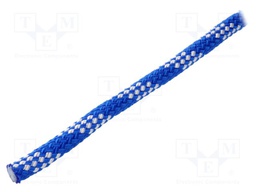 Rope; polypropylene; Ørope: 12mm; L: 50m; with a core; blue
