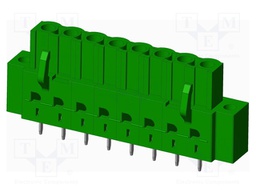 Connector: pluggable terminal block; socket; female; straight
