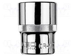 Socket; 6-angles,socket spanner; HEX 22mm; 1/2"