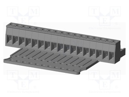 Connector: pluggable terminal block; plug; female; straight; grey