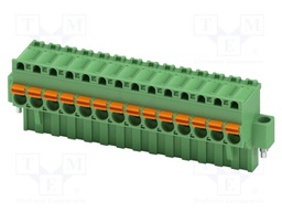 PCB connector, nominal cross section: 2.5 mm?, color: green,