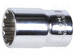 Socket: 12-angles; 12-angles,6-angles,SPLINE,Torx®; 22mm; 1/2"