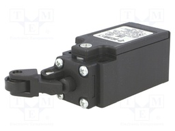 Limit switch; angled lever with roller,rubber seal; NO + NC