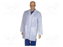 Coat; ESD,unisex; XXXXXL; cotton,polyester,conductive fibers