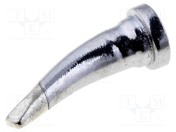 Tip; bent chisel; 1.6x0.7mm; bent 30°
