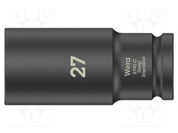 Wrench; hex socket,socket spanner,impact; HEX 27mm; 1/2"; 83mm