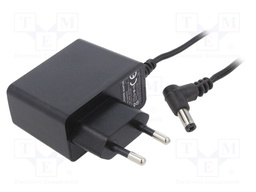 Power supply: switched-mode; constant voltage; 5VDC; 2A; 10W; plug