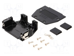 Enclosure: for D-Sub connectors; D-Sub 25pin,D-Sub HD 44pin