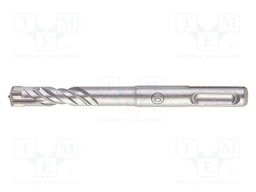 Drill bit; for concrete; Ø: 10mm; L: 110mm; cemented carbide