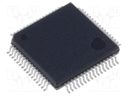 ARM microcontroller; SRAM: 20kB; Flash: 64kB; PG-LQFP-64; 3.3VDC